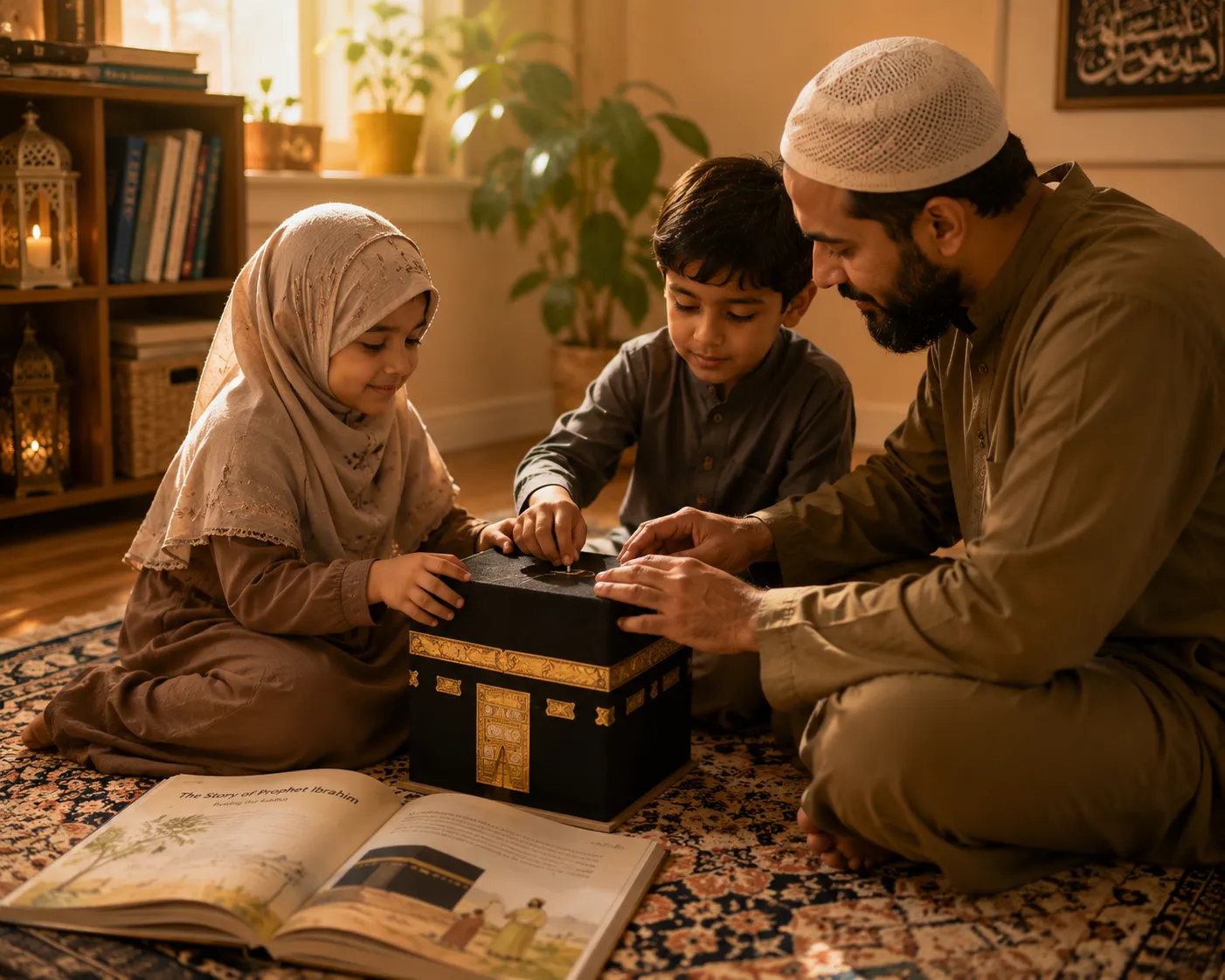 Simple Ways to Teach Children About Hajj at Home